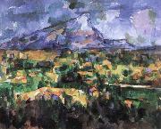 Paul Cezanne mont sainte victoire oil